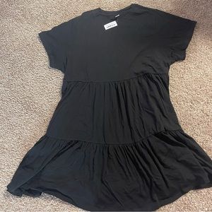 NWT Old Navy Tiered black Dress, XXL